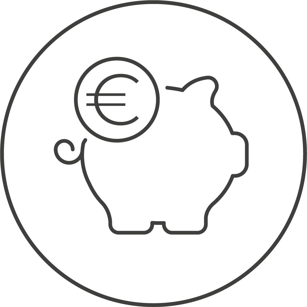 Cost saving icon