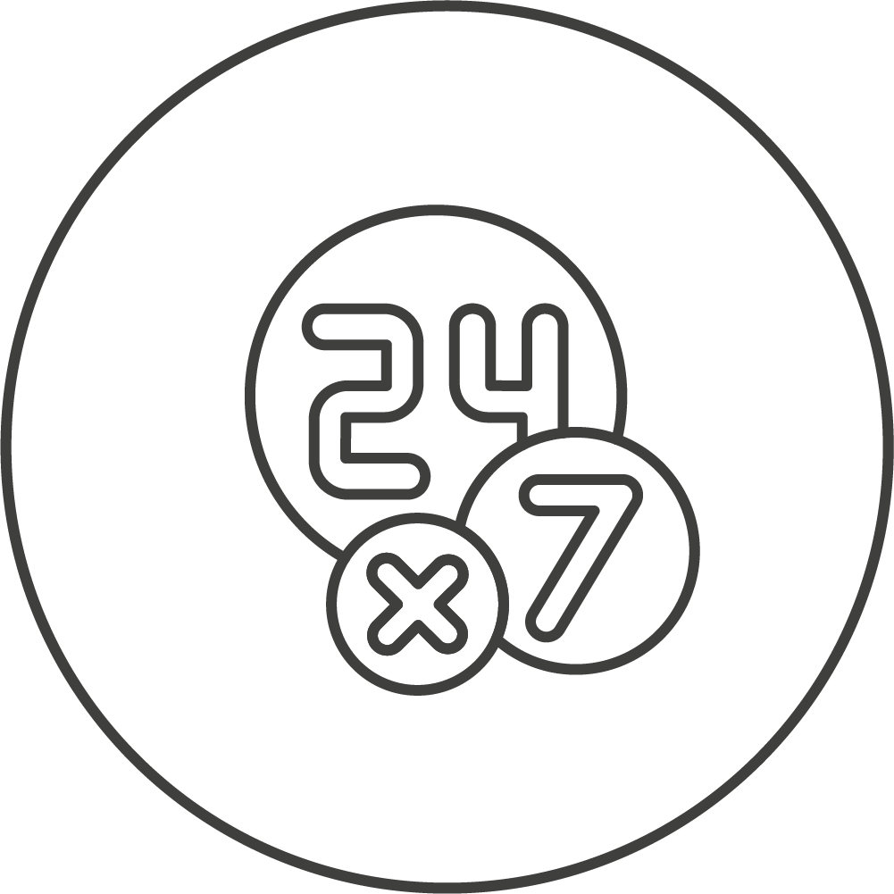 Icon Multiplication of several numbers
