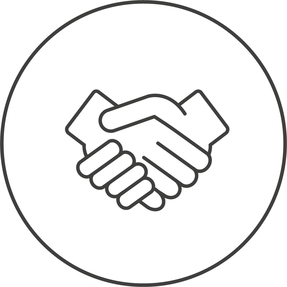 Icon handshake